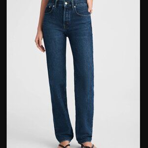 Madewell NWT Longline Straight Jeans Size 28